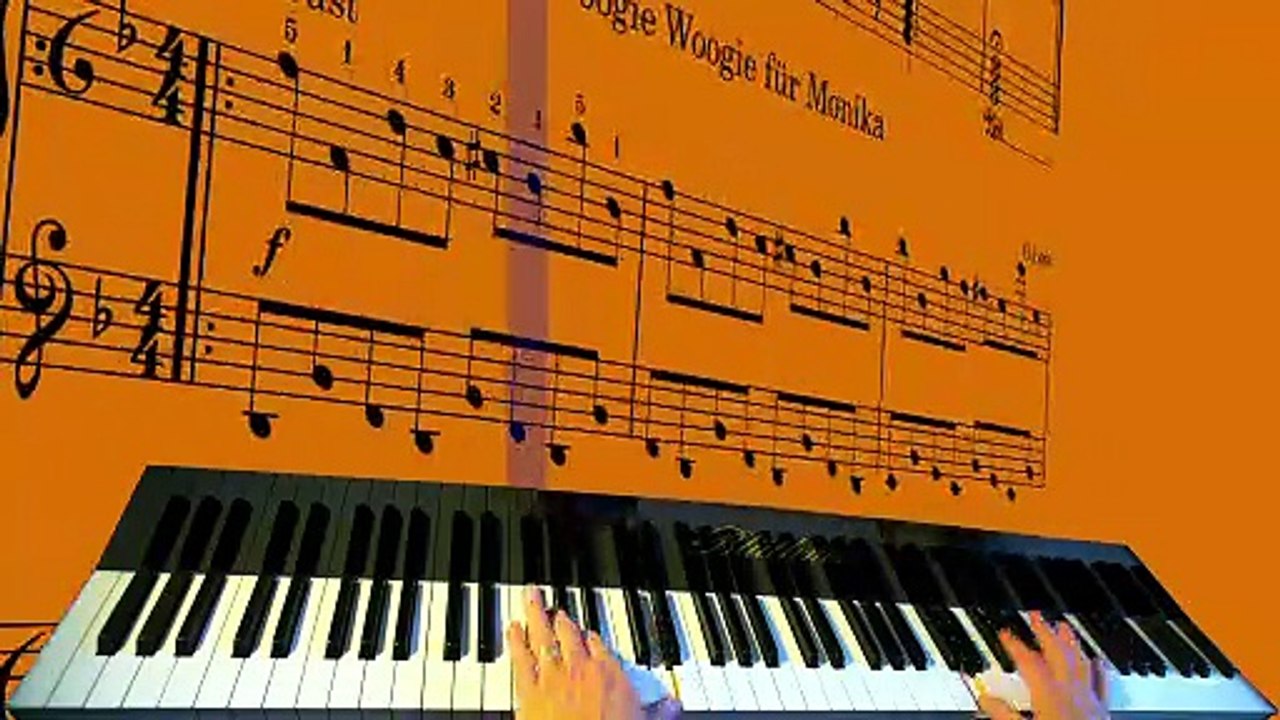 Boogie Woogie für Monika - Loso piano school Part 3