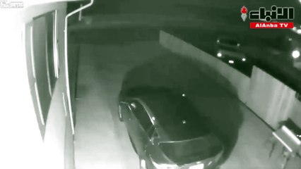 كاميرات المراقبة ترصد شخصا غريبا في ثياب بطل أفلام كارتونية