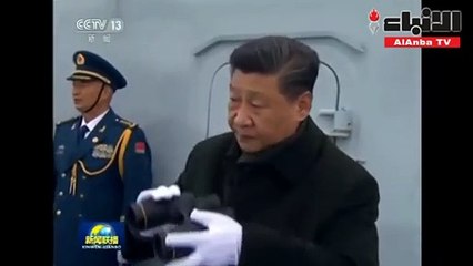 الصين تكشف عن مدمرة جديدة خلال عرض للقوات البحرية بحضور "شي"