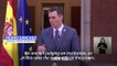 Spanish Prime Minister Pedro Sanchez reacts after former king settles tax debts