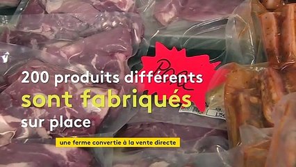 Dans le Puy-de-Dôme, cette ferme bio a fait le pari de la vente directe