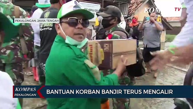 Bantuan Korban Banjir Terus Mengalir