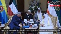 الأمير استقبل رئيس مجلس الشيوخ الفرنسي ورئيس وزراء كوريا صاحب السمو التقى ولي العهد والغانم والمبارك ورئيس المجلس الرئاسي الليبي