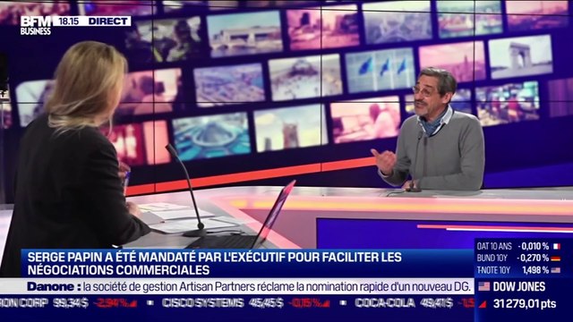 Serge Papin (System U) : l'entente cordiale sur les négociations commerciales révolue - 26/02