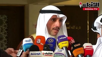 الغانم متفائل بإكمال المجلس فصله التشريعي كاملا