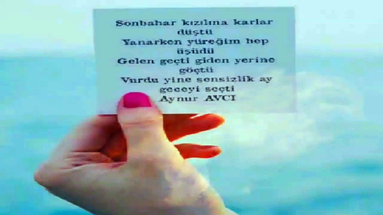 Sonbahar Kızılına Karlar Düştü **Seslendiren** Video** Aynur AVCI -