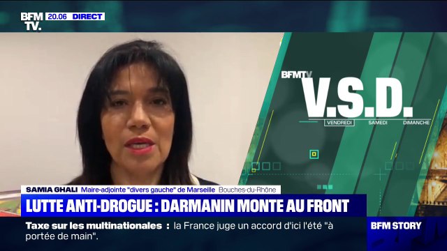 Samia Ghali sur la lutte contre le trafic de drogue à Marseille: Ces gamins vivent en autarcie, c'est devenu des sectes