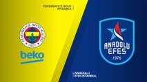 Fenerbahce Beko Istanbul - Anadolu Efes Istanbul Highlights | Turkish Airlines EuroLeague, RS Round 26