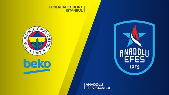 Fenerbahce Beko Istanbul - Anadolu Efes Istanbul Highlights | Turkish Airlines EuroLeague, RS Round 26