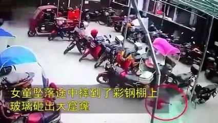 6-year-old walks away after falling from the 26th floor | Kid falls from building | Save Life [2019]