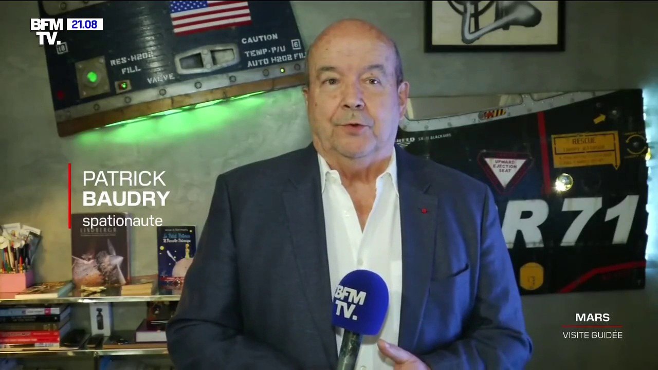 Le spationaute Patrick Baudry salue l'atterrissage de Perseverance sur Mars