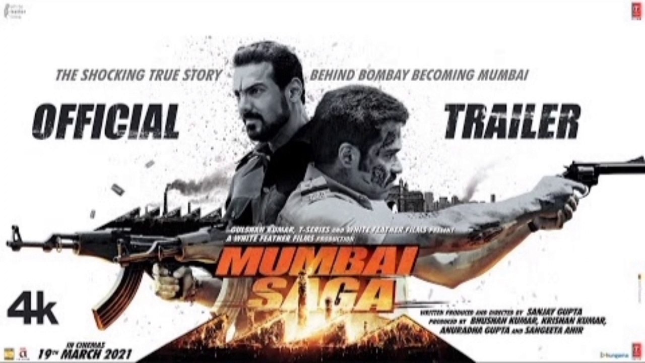Mumbai Saga Trailer (Official) Emraan H, Suniel S, John A, Kajal A, Mahesh M |
