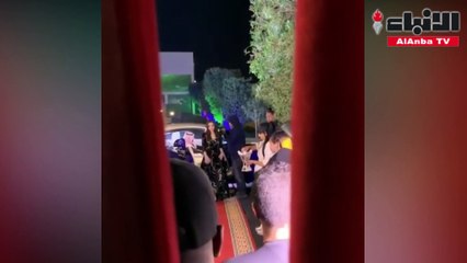 الفنانة كارمن سليمان تتعرض لموقف محرج بسبب البخور