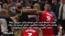 عراك عنيف بالأيدي بين لاعبي كرة سلة أمريكيين - CNN Arabic