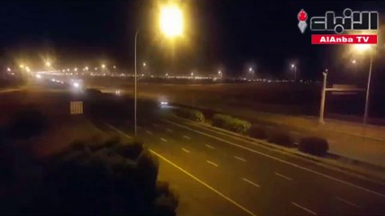 نهاية مرعبة لسباق سيارات على طريق مدني