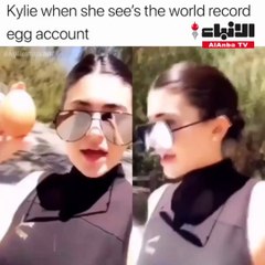 كايلي جينر تنتقم من البيضة التي حطمت رقمها القياسي على إنستقرام