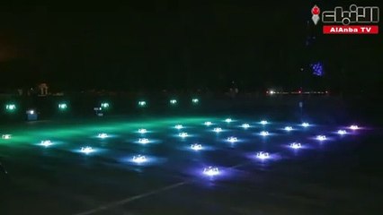 عرض مذهل لطائرات دون طيار في الإمارات يكسر رقما قياسيا