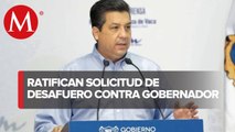 FGR ratifica en San Lázaro solicitud de desafuero contra gobernador de Tamaulipas