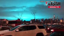 انفجار محول كهرباء في نيويورك يضيء سماء المدينة