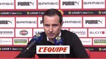Stéphan : Une décision qui nous est contraire» - Foot - L1 - Rennes