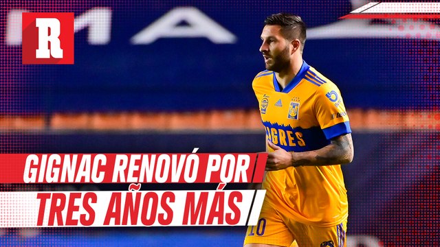 André-Pierre Gignac renovó oficialmente por tres años más con Tigres