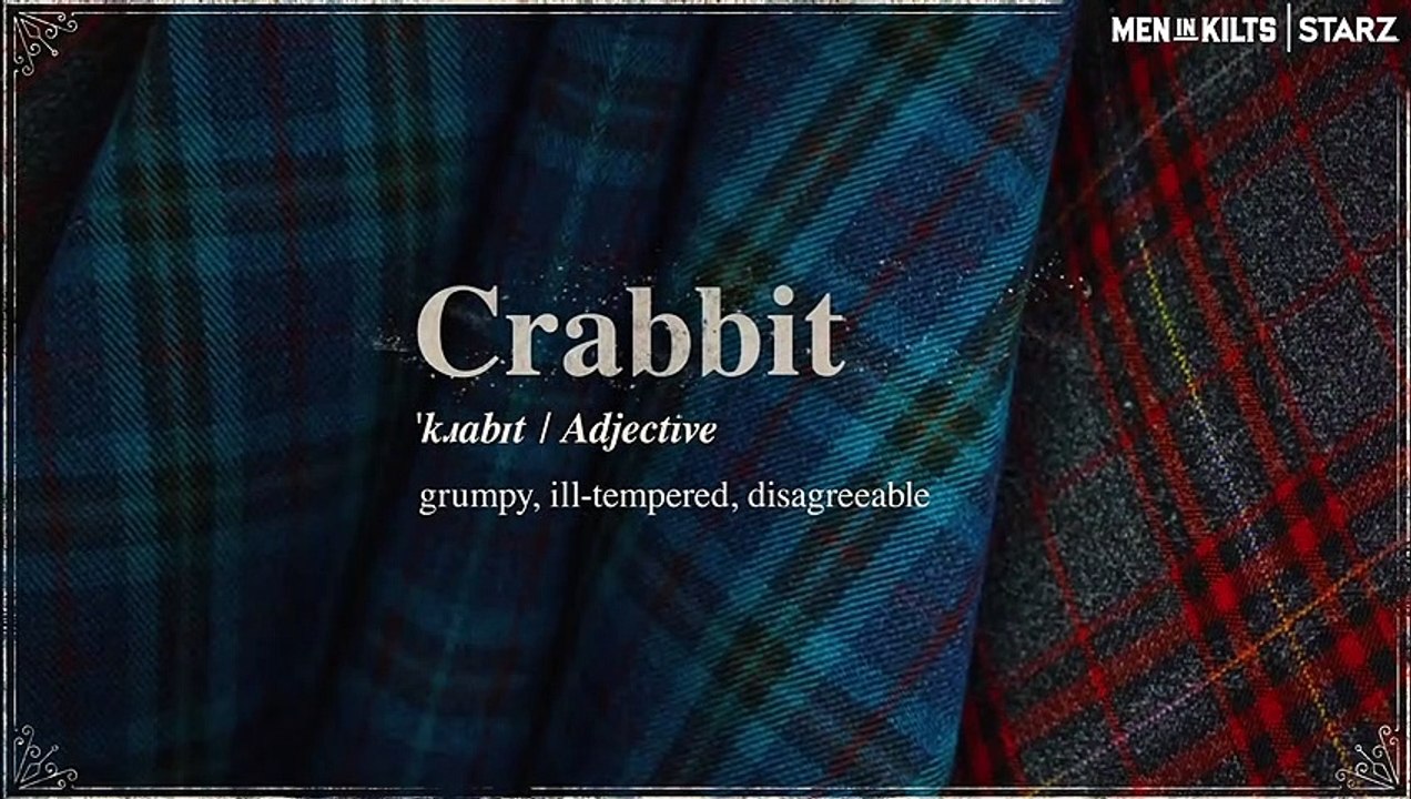 Men in Kilts  - Speak Like a Scot- Crabbit