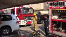 فرق الإطفاء أخمدت حريق منزل في الجابرية