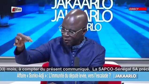 Jakaarlo Bi du 26 Février 2021 - Affaire Sonko/Adji Sarr : L'immunité du député levée