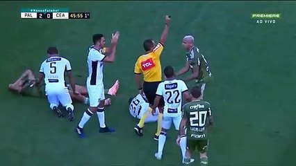 DEYVERSON DA ENTRADA VIOLENTA EM JOGO CONTRA O CEARÁ