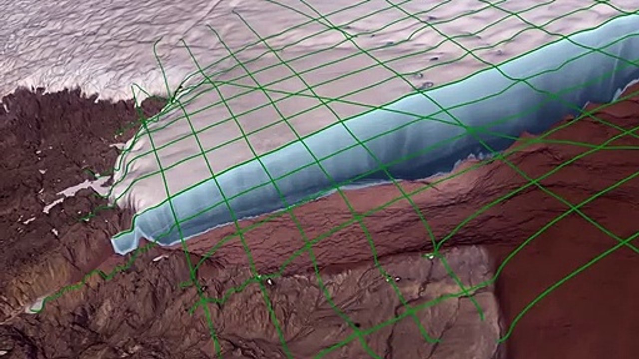 Massive Crater Discovered Under Greenland Ice