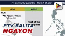 Mga update hinggil sa quarantine classifications ng bansa at travel protocols mula kay Presidential Spokesperson Harry Roque