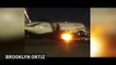 Passengers evacuate after Delta flight catches fire on JFK runway.