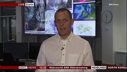 بوابة فيتو_ لحظة إغماء خبير طقس في بث مباشر على الهواء (فيديو)