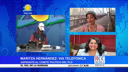 Maritza Hernández comenta sobre sus aspiraciones al Comité Político