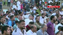 هنية يبشر أهالي غزة في خطبة العيد: الحصار يترنح بفضل مسيرات «العودة»