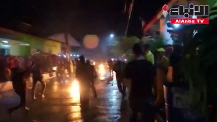 مهرجان كرات اللهب يضيء ليل بلدة نيخابا بالسلفادور