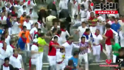 رقم قياسي لمصابي "الركض مع الثيران" في إسبانيا