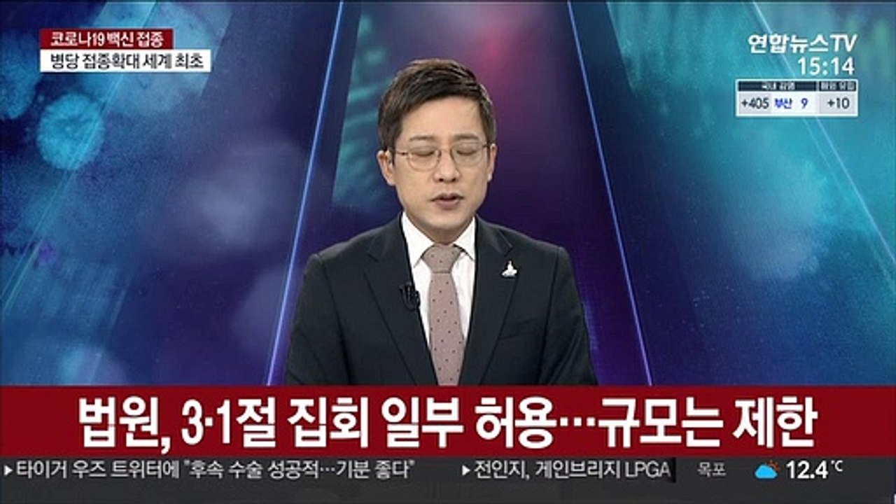 법원, 3·1절 집회 '일부 허용'…인원·범위는 제한