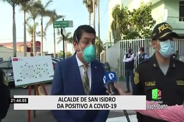 Augusto Cáceres: alcalde de San Isidro está asilado tras dar positivo a la COVID-19