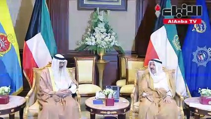 الأمير استقبل ولي العهد والمبارك