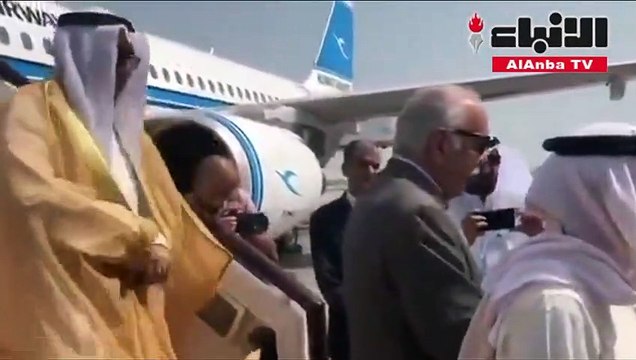 استقبال رسمي للوفد الكويتي بمطار مملكة البحرين