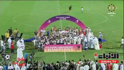 لحظة تتويج "العميد" بلقب بطولة الدوري الـ 14