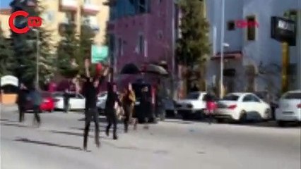 Sabah saatlerinde çevredeki yurttaşlar hemen polisi aradı, gerçek sonradan ortaya çıktı