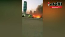 الإطفاء: الحريق الضخم المتداول في العاصمة قديم