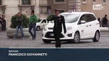 Governo Giuseppe Conte da Mattarella larrivo al Quirinale in taxi