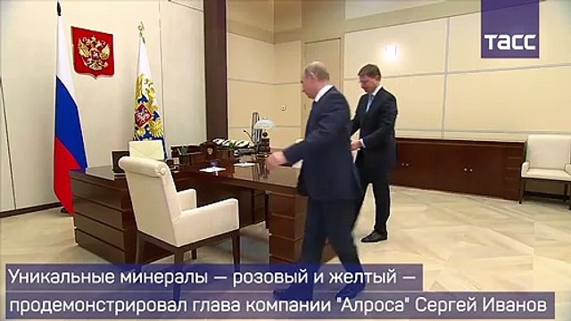 Путину показали самые дорогие алмазы