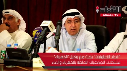 «اتحاد التعاونيات» بحث مع وكيل «الكهرباء» مشكلات الجمعيات الخاصة بالكهرباء والماء