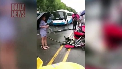 Woman filmed showing off new £500000 Ferrari – but what happens next is SHOCKING - DAILY NEWS