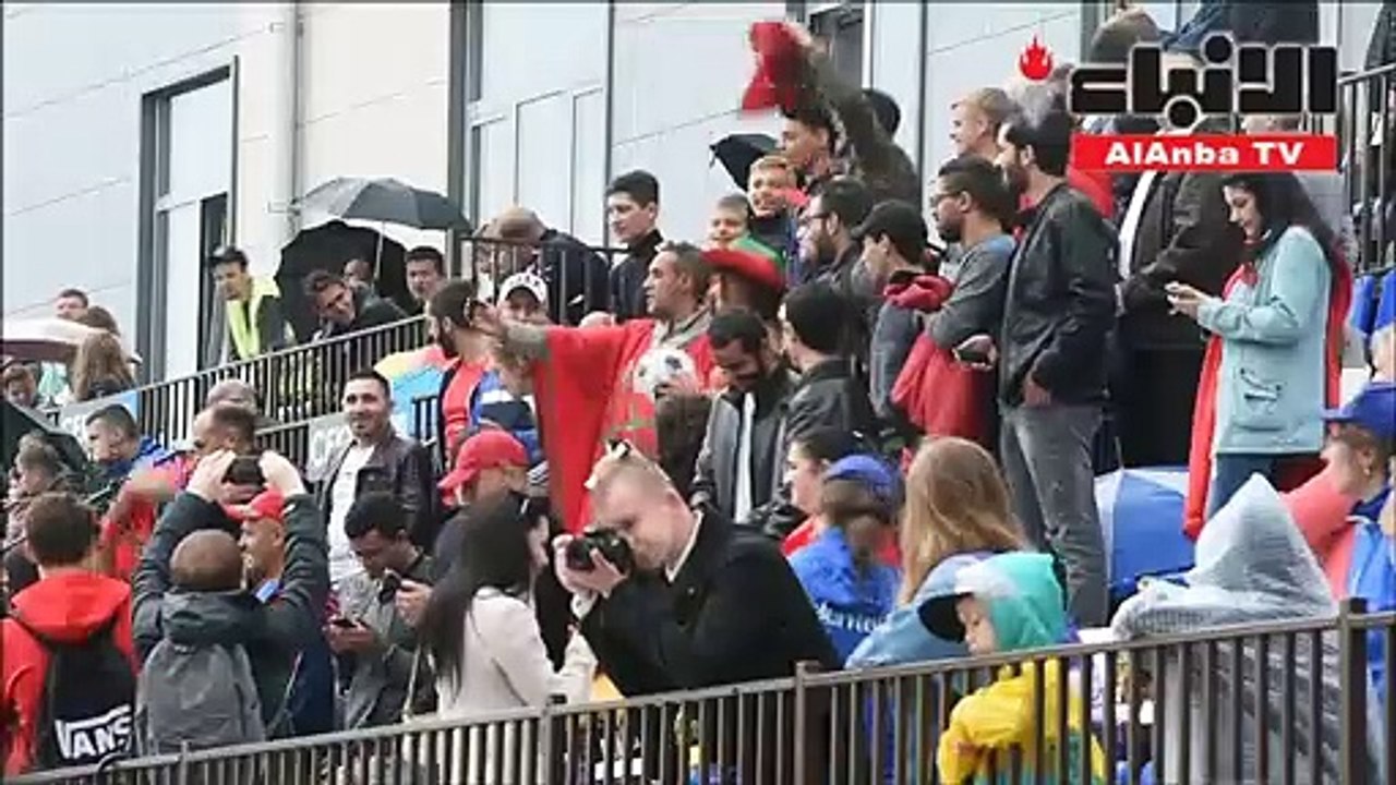 المنتخب المغربي يستعد لمواجهة نظيره الإيراني في...
