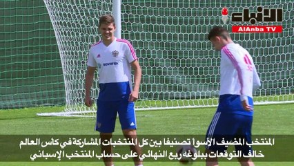 المنتخبان الروسي والكرواتي يواصلان تدريباتهم استعدادا لربع نهائي مونديال 2018